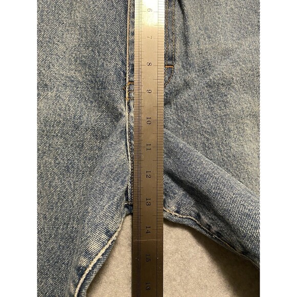 Ivy Brown Jeans Women's 10 Vintage‎ Light Blue High Rise Academia Tapered USA - Picture 4 of 14